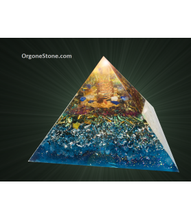 Orgonite Angeline Grande Pyramide