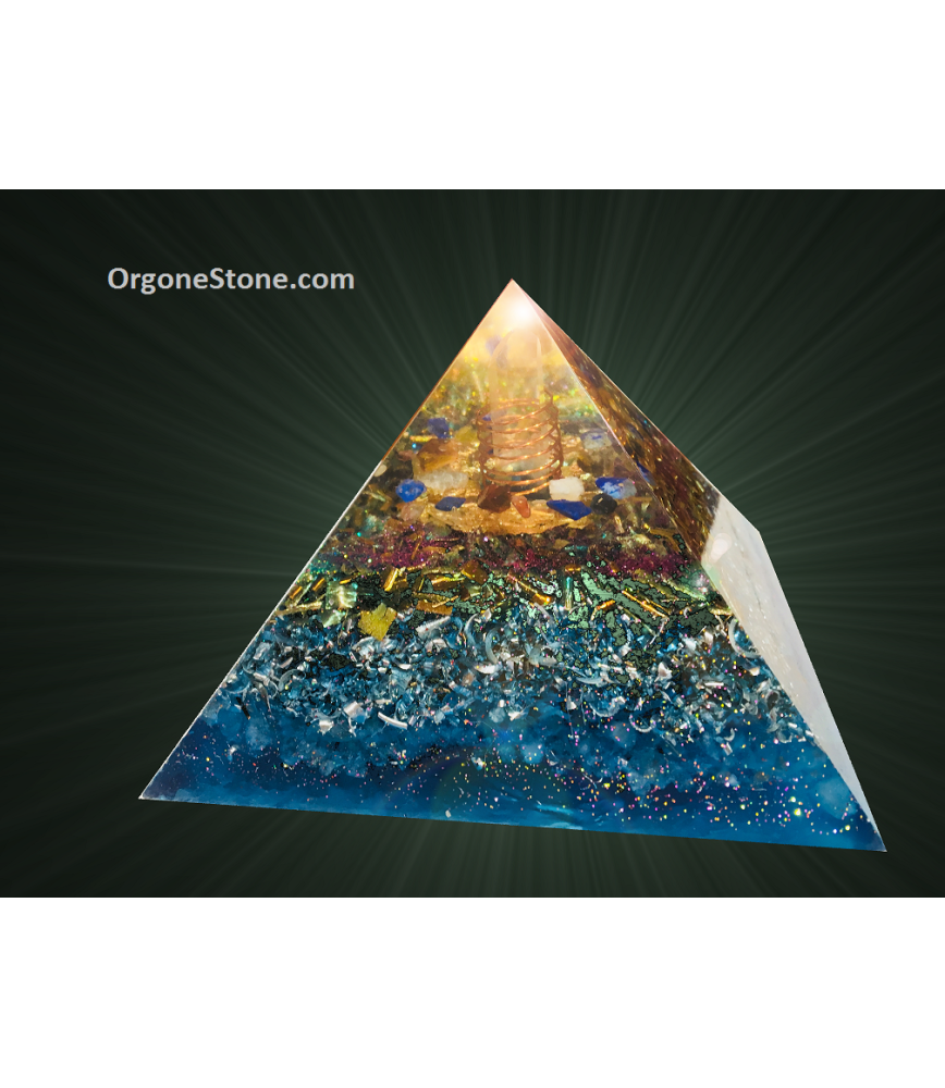 Orgonite Angeline Grande Pyramide